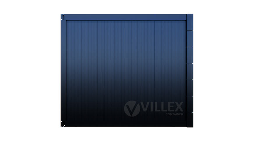 Villex Mini Verkaufscontainer Block-Line Black 1.0