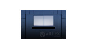 Mikro Verkaufscontainer Block-Line Black 2.0