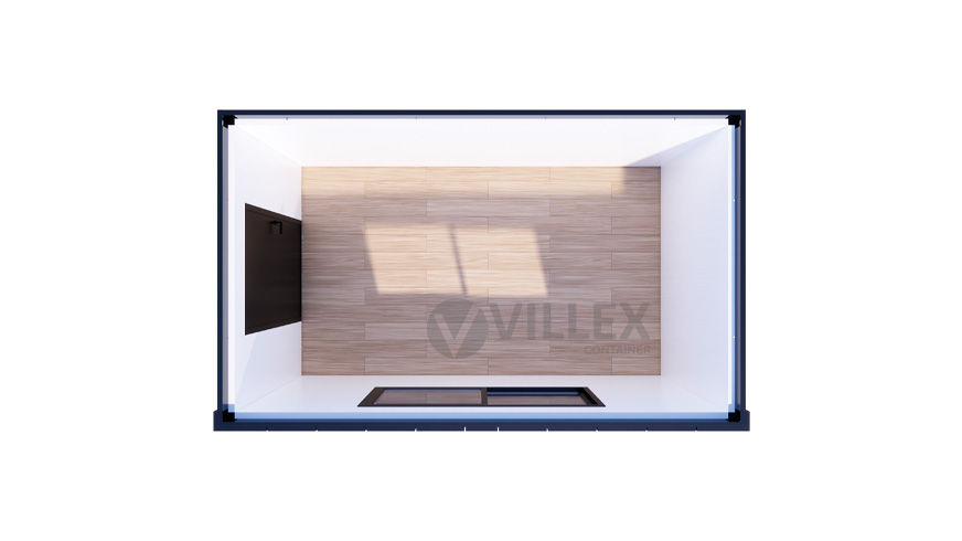 Mikro Verkaufscontainer Block-Line Black 2.0