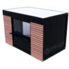 Villex Mini Verkaufscontainer Wood Pavillon 2.0