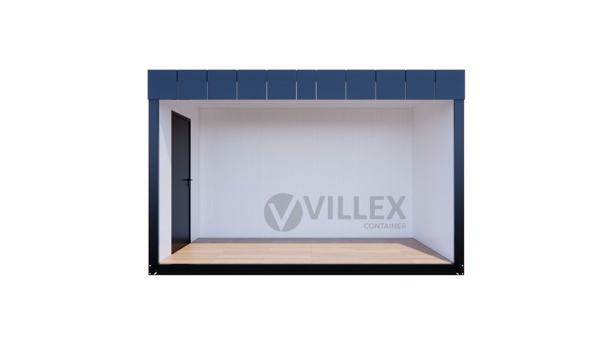 Villex Mini Verkaufscontainer Wood Pavillon 2.0