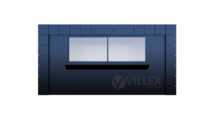 Villex Standard Verkaufscontainer Block-Line Black 1.0