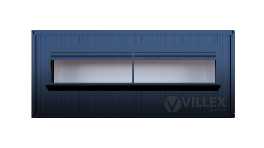 Villex Standard Verkaufscontainer Cube Nero 2.0
