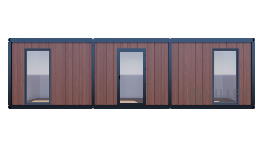 Bürocontainer Villex Giant Wood Pavillon 2.0