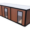 Bürocontainer Villex Giant Wood Pavillon 2.0