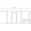 Bürocontainer Villex Giant Wood Pavillon 2.0