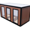 Bürocontainer Villex Medium Wood Pavillon 2.0