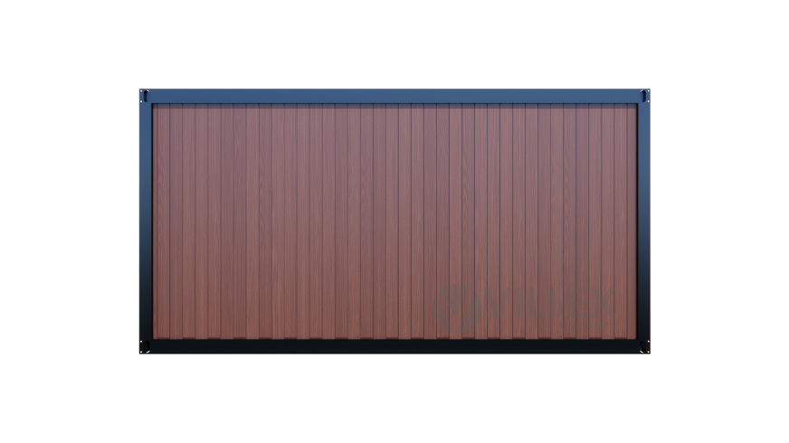Bürocontainer Villex Medium Wood Pavillon 2.0