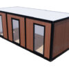 Bürocontainer Villex Mega Wood Pavillon 2.0