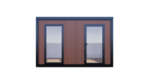 Bürocontainer Villex Mini Wood Pavillon 2.0
