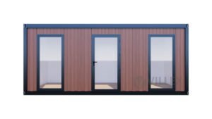 Bürocontainer Villex Standard Wood Pavillon 2.0