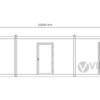 Bürocontainer Villex Ultra Giant Wood Pavillon 2.0