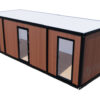 Bürocontainer Villex Ultra Wood Pavillon 2.0