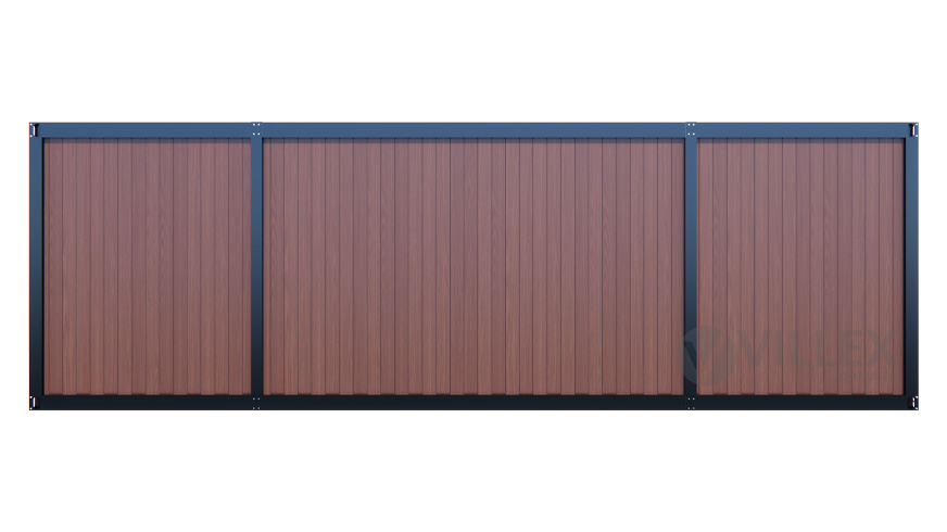 Bürocontainer Villex Ultra Wood Pavillon 2.0
