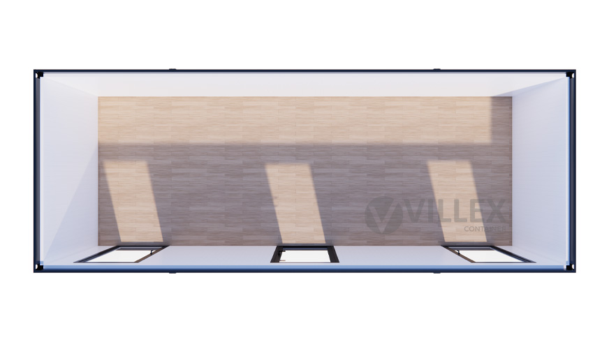 Bürocontainer Villex Ultra Wood Pavillon 2.0
