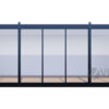 Bürocontainer Villex Mega Glas Cube Nero 1.0