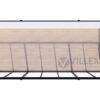 Bürocontainer Villex Mega Glas Cube Nero 1.0