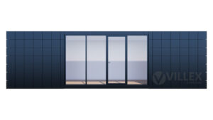 Bürocontainer Villex Giant Block-Line Black 2.0