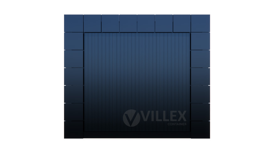 Bürocontainer Villex Giant Block-Line Black 2.0