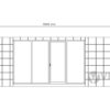 Bürocontainer Villex Giant Block-Line Black 2.0