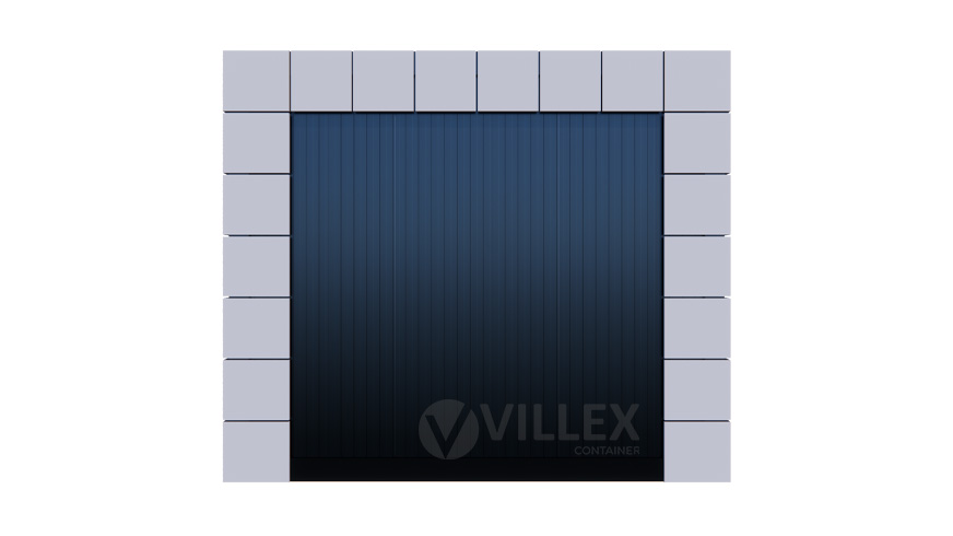 Bürocontainer Villex Giant Block-Line Grey 2.0