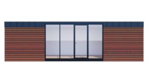 Bürocontainer Villex Giant Wood Pavillon 3.0