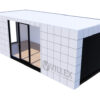 Bürocontainer Villex Mega Block-Line Grey 2.0