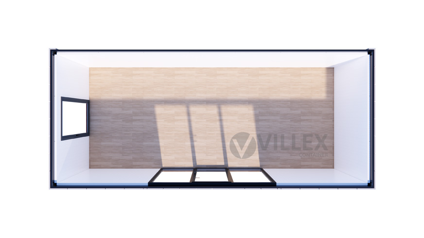 Bürocontainer Villex Mega Block-Line Grey 2.0