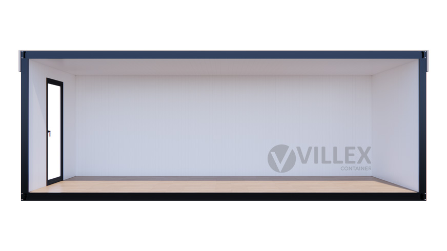 Bürocontainer Villex Mega Block-Line Grey 2.0