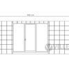 Bürocontainer Villex Mega Block-Line Grey 2.0