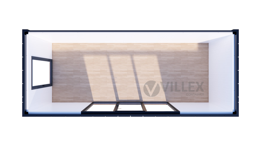 Bürocontainer Villex Standard Block-Line Black 2.0