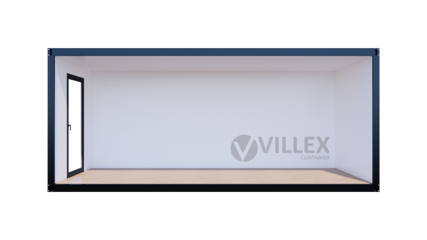 Bürocontainer Villex Standard Block-Line Black 2.0