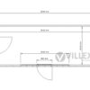 Bürocontainer Villex Standard Block-Line Black 2.0