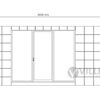 Bürocontainer Villex Standard Block-Line Black 2.0