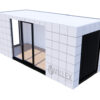 Bürocontainer Villex Standard Block-Line Grey 2.0
