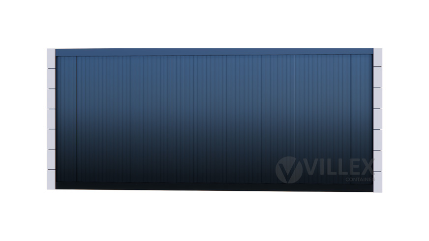 Bürocontainer Villex Standard Block-Line Grey 2.0
