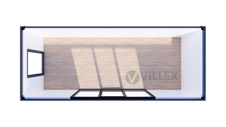 Bürocontainer Villex Standard Block-Line Grey 2.0