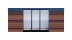 Bürocontainer Villex Standard Wood Pavillon 3.0