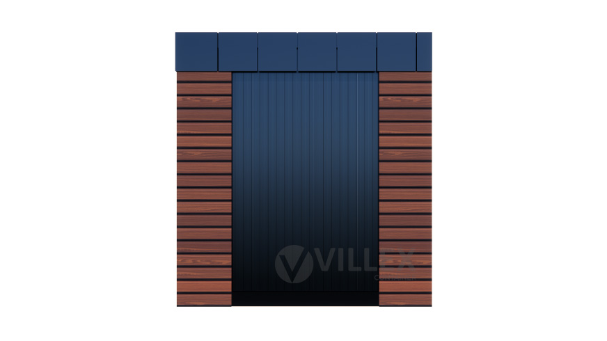 Bürocontainer Villex Standard Wood Pavillon 3.0