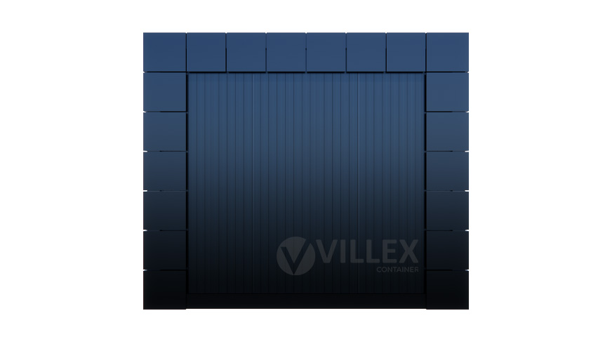 Bürocontainer-Villex-Ultra-Block-Line-Black-2.0-2 Bürocontainer Villex Ultra Block-Line Black 2.0