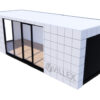 Bürocontainer Villex Ultra Block-Line Grey 2.0