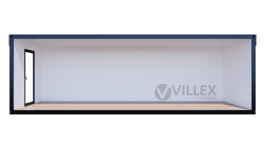 Bürocontainer Villex Ultra Block-Line Grey 2.0
