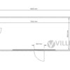 Bürocontainer Villex Ultra Block-Line Grey 2.0