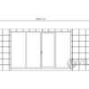 Bürocontainer Villex Ultra Block-Line Grey 2.0