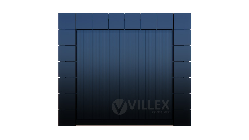 Bürocontainer Villex Ultra Giant Block-Line Black 2.0