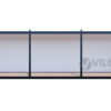 Bürocontainer Villex Ultra Giant Block-Line Black 2.0
