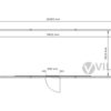 Bürocontainer Villex Ultra Giant Block-Line Black 2.0