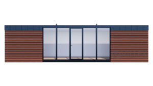 Bürocontainer Villex Ultra Giant Wood Pavillon 3.0