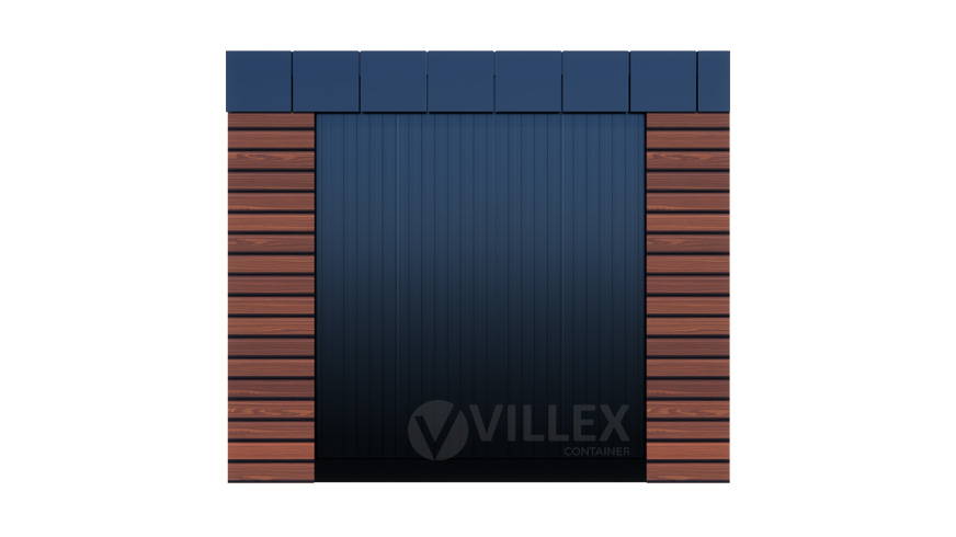 Bürocontainer Villex Ultra Giant Wood Pavillon 3.0