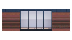 Bürocontainer Villex Ultra Wood Pavillon 3.0